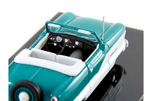 NASH METROPOLITAN CONVERTIBLE 1959 БИРЮЗОВЫЙ/БЕЛЫЙ — фото 3