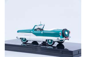 NASH METROPOLITAN CONVERTIBLE 1959 БИРЮЗОВЫЙ/БЕЛЫЙ — фото 7