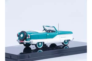 NASH METROPOLITAN CONVERTIBLE 1959 БИРЮЗОВЫЙ/БЕЛЫЙ — фото 2