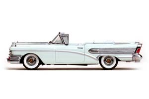 BUICK SPECIAL CONVERTIBLE 1958 БЕЛЫЙ — фото 5