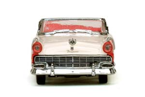 FORD FAIRLANE ОТКРЫТЫЙ КАБРИОЛЕТ 1956 КРАСНЫЙ С БЕЛЫМ — фото 4