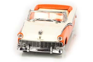 FORD FAIRLANE CONVERTIBLE 1956 ОРАНЖЕВЫЙ/БЕЛЫЙ — фото 3