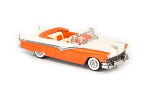 FORD FAIRLANE CONVERTIBLE 1956 ОРАНЖЕВЫЙ/БЕЛЫЙ — фото 6