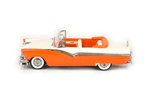 FORD FAIRLANE CONVERTIBLE 1956 ОРАНЖЕВЫЙ/БЕЛЫЙ — фото 7