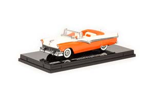 FORD FAIRLANE CONVERTIBLE 1956 ОРАНЖЕВЫЙ/БЕЛЫЙ — фото 9