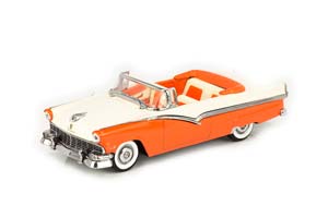 FORD FAIRLANE CONVERTIBLE 1956 ОРАНЖЕВЫЙ/БЕЛЫЙ