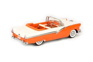 FORD FAIRLANE CONVERTIBLE 1956 ОРАНЖЕВЫЙ/БЕЛЫЙ — фото 2