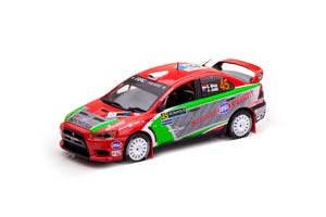 MITSUBISHI LANCER EVOLUTION X #45 AKSA/JUDD 2ND ACROPOLIS RALLY 2012 PWRC
