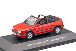 VW VOLKSWAGEN GOLF CABRIOLET 1993 RED