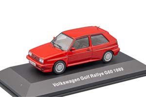 VW VOLKSWAGEN GOLF RALLYE G60 1989 RED