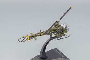 BELL 47G SIOUX/AHJ MK1 ИЗ СЕРИИ ВОЕННЫЕ ВЕРТОЛЕТЫ — фото 3