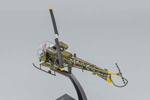 BELL 47G SIOUX/AHJ MK1 ИЗ СЕРИИ ВОЕННЫЕ ВЕРТОЛЕТЫ — фото 6