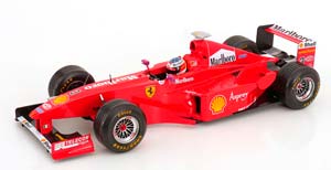 FERRARI F300 WINNER GP MONZA ITALY 1998 SCHUMACHER WITH DRIVER FIGURE / ФЕРРАРИ F300 ПОБЕДИТЕЛЬ ГРАН-ПРИ МОНЗА ИТАЛИЯ ШУМАХЕР ФИГУРКА ПИЛОТА