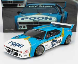 BMW M1 PROCAR #90 PROCAR SERIE 1980 MARC SURER, WHITE LIGHT BLUE