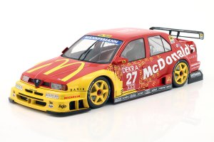 ALFA ROMEO 155 V6 TI NO 27 DTM ITC 1995 MC DONALD S