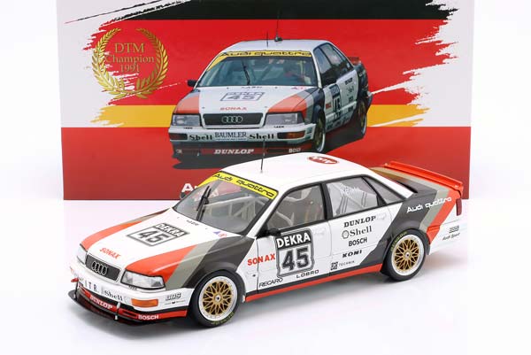 AUDI V8 QUATTRO #45 DTM CHAMPION 1991 FRANK BIELA / АУДИ V8 КВАТТРО ДТМ ЧЕМПИОН ФРАНК БИЕЛА — фото 3