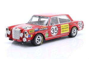 MERCEDES AMG 300 SEL 6.8 ROTE SAU NO 35 24H SPA 1971
