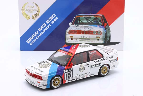 BMW M3 (E30) #15 DTM CHAMPION 1989 ROBERTO RAVAGLIA / БМВ M3 E30 ДТМ ЧЕМПИОН РОБЕРТО РАВАГЛИА — фото 3
