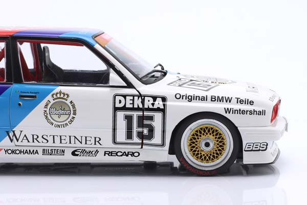 BMW M3 (E30) #15 DTM CHAMPION 1989 ROBERTO RAVAGLIA / БМВ M3 E30 ДТМ ЧЕМПИОН РОБЕРТО РАВАГЛИА — фото 6