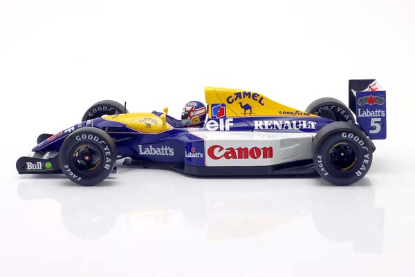 WILLIAMS FW14B #5 FORMULA 1 WORLD CHAMPION 1992 NIGEL MANSELL / ВИЛЬЯМС FW14B ФОРМУЛА-1 ЧЕМПИОН МИРА НАЙДЖЕЛ МЭНСЕЛЛ — фото 4