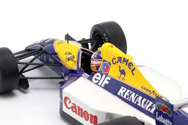 WILLIAMS FW14B #5 FORMULA 1 WORLD CHAMPION 1992 NIGEL MANSELL / ВИЛЬЯМС FW14B ФОРМУЛА-1 ЧЕМПИОН МИРА НАЙДЖЕЛ МЭНСЕЛЛ — фото 5