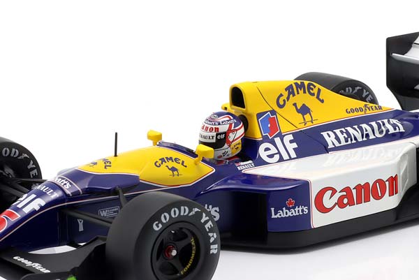 WILLIAMS FW14B #5 FORMULA 1 WORLD CHAMPION 1992 NIGEL MANSELL / ВИЛЬЯМС FW14B ФОРМУЛА-1 ЧЕМПИОН МИРА НАЙДЖЕЛ МЭНСЕЛЛ — фото 7