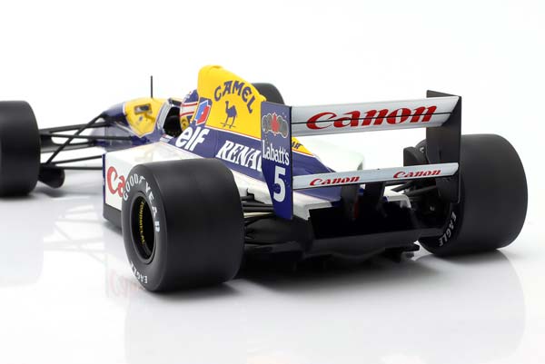 WILLIAMS FW14B #5 FORMULA 1 WORLD CHAMPION 1992 NIGEL MANSELL / ВИЛЬЯМС FW14B ФОРМУЛА-1 ЧЕМПИОН МИРА НАЙДЖЕЛ МЭНСЕЛЛ — фото 8