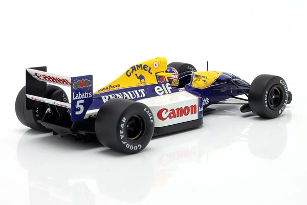 WILLIAMS FW14B #5 FORMULA 1 WORLD CHAMPION 1992 NIGEL MANSELL / ВИЛЬЯМС FW14B ФОРМУЛА-1 ЧЕМПИОН МИРА НАЙДЖЕЛ МЭНСЕЛЛ — фото 2