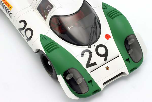 PORSCHE 917/69 #29 WINNER 1000KM ZELTWEG 1969 SIFFERT, AHRENS 1:18 / ПОРШЕ 917/69 ПОБЕДИТЕЛЬ 1000 КМ ЗЕЛТВЕГ СИФФЕРТ АХРЕНС — фото 5