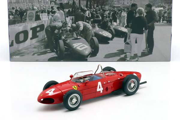 GRAF BERGHE V. TRIPS FERRARI 156 SHARKNOSE #4 WINNER BRITISH GP FORMULA 1 1961 / ГРАФ БЕРГХЕ 5 ТРИПС ФЕРРАРИ 156 ШАРКНОСЕ ПОБЕДИТЕЛЬ ГРАН-ПРИ ВЕЛИКОБРИТАНИИ ФОРМУЛА-1 — фото 3