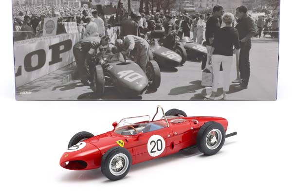 GRAF BERGHE V. TRIPS FERRARI 156 SHARKNOSE #20 FRENCH GP FORMULA 1 1961 / ГРАФ БЕРГХЕ 5 ТРИПС ФЕРРАРИ 156 ШАРКНОСЕ ФРЕНЧ ГРАН-ПРИ ФОРМУЛА-1 — фото 3