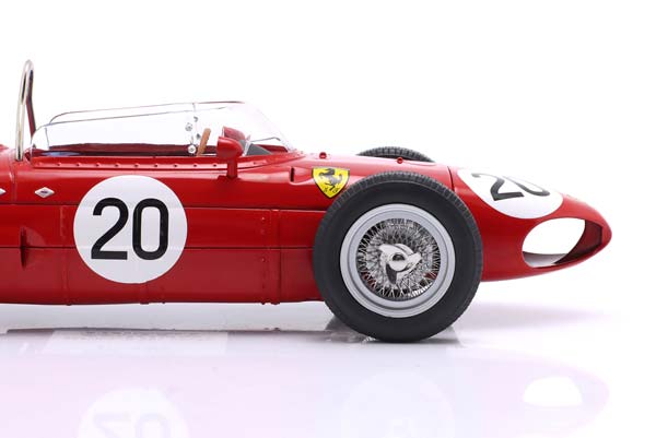 GRAF BERGHE V. TRIPS FERRARI 156 SHARKNOSE #20 FRENCH GP FORMULA 1 1961 / ГРАФ БЕРГХЕ 5 ТРИПС ФЕРРАРИ 156 ШАРКНОСЕ ФРЕНЧ ГРАН-ПРИ ФОРМУЛА-1 — фото 6