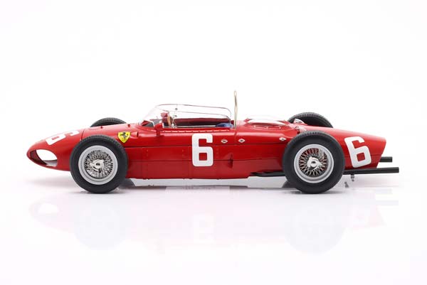 FERRARI 156 SHARKNOSE #6 3RD BELGIAN GP FORMULA 1 1961 RICHIE GINTHER / ФЕРРАРИ 156 ШАРКНОСЕ 3 МЕСТО БЕЛГИАН ГРАН-ПРИ ФОРМУЛА-1 РИЧИ ГИНТЕР — фото 4