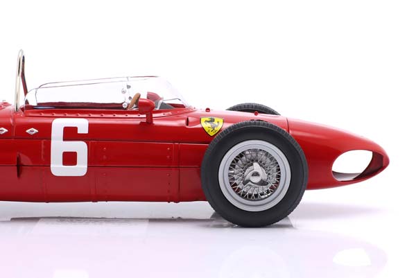 FERRARI 156 SHARKNOSE #6 3RD BELGIAN GP FORMULA 1 1961 RICHIE GINTHER / ФЕРРАРИ 156 ШАРКНОСЕ 3 МЕСТО БЕЛГИАН ГРАН-ПРИ ФОРМУЛА-1 РИЧИ ГИНТЕР — фото 6