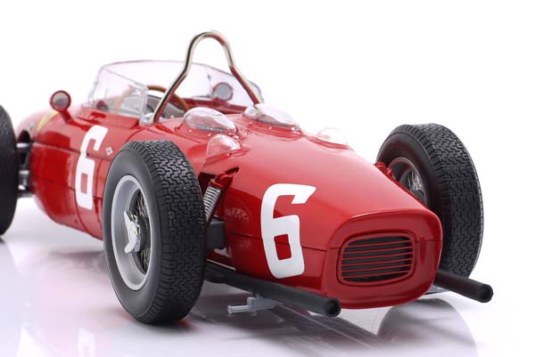 FERRARI 156 SHARKNOSE #6 3RD BELGIAN GP FORMULA 1 1961 RICHIE GINTHER / ФЕРРАРИ 156 ШАРКНОСЕ 3 МЕСТО БЕЛГИАН ГРАН-ПРИ ФОРМУЛА-1 РИЧИ ГИНТЕР — фото 7