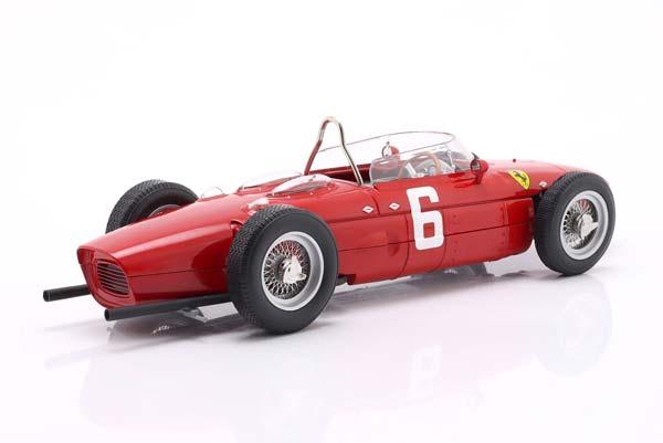 FERRARI 156 SHARKNOSE #6 3RD BELGIAN GP FORMULA 1 1961 RICHIE GINTHER / ФЕРРАРИ 156 ШАРКНОСЕ 3 МЕСТО БЕЛГИАН ГРАН-ПРИ ФОРМУЛА-1 РИЧИ ГИНТЕР — фото 2