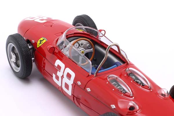 FERRARI 156 SHARKNOSE #38 3RD MONACO GP FORMULA 1 WORLD CHAMPION 1961 PHIL HILL / ФЕРРАРИ 156 ШАРКНОСЕ 3 МЕСТО ГРАН-ПРИ МОНАКО ФОРМУЛА-1 ЧЕМПИОН МИРА ФИЛ ХИЛЛ — фото 5