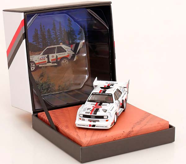 AUDI QUATTRO S1 WINNER PIKES PEAK 1987 RÖHRL COLLECTORS BOX / АУДИ КВАТТРО S1 ПОБЕДИТЕЛЬ ПИКЕС ПИК РЁРЛ КОЛЛЕКТОРС БОКС — фото 3