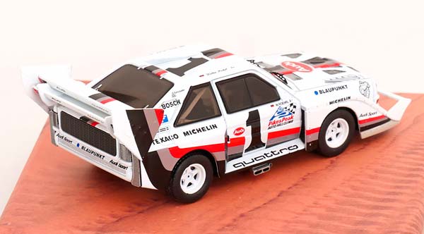 AUDI QUATTRO S1 WINNER PIKES PEAK 1987 RÖHRL COLLECTORS BOX / АУДИ КВАТТРО S1 ПОБЕДИТЕЛЬ ПИКЕС ПИК РЁРЛ КОЛЛЕКТОРС БОКС — фото 2