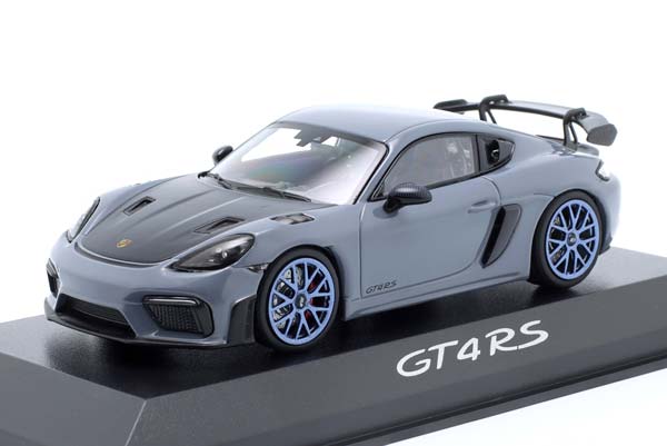 PORSCHE 718 CAYMAN GT4 RS 2022 ARCTIC GREY / ПОРШЕ 718 КАЙМАН GT4 RS АРКТИК СЕРЫЙ