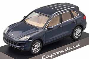 PORSCHE CAYENNE DIESEL 2014 СИНИЙ МЕТАЛЛИК