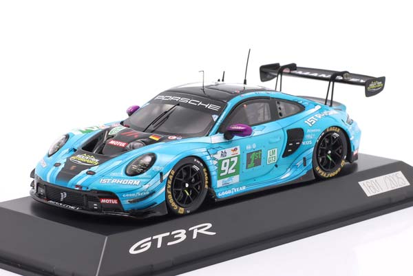 PORSCHE 911 GT3 R #92 WINNER LMGT3 24H LEMANS 2025 MANTHEY 1ST PHORM / ПОРШЕ 911 ГТ3 ПОБЕДИТЕЛЬ LMGT3 24 ЧАСА ЛЕ-МАН MANTHEY 1 МЕСТО ФОРМ