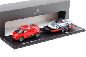 НАБОР ИЗ 2-Х МОДЕЛЕЙ: PORSCHE VISION RACING SERVICE И VISION 357 / 2 ПОРШЕ ВИСИОН СЛУЖЕБНЫЙ 357