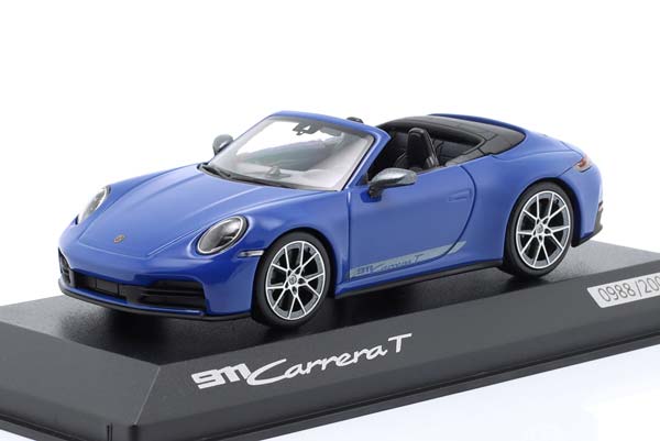 PORSCHE 911 (992 II) CARRERA T CONVERTIBLE YEAR 2024 LUGANO BLUE / ПОРШЕ 911 992 2 КАРРЕРА КАБРИОЛЕТ ЛУГАНО СИНИЙ