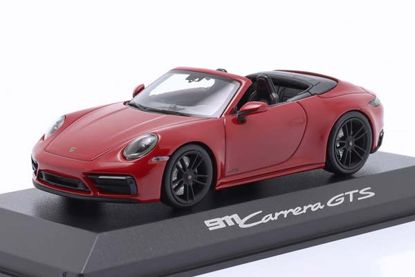 PORSCHE 992(911) CARRERA GTS CABRIOLET КРАСНЫЙ