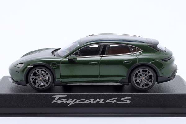 PORSCHE TAYCAN 4S CROSS TURISMO (J1 PA) OAK GREEN METALLIC / ПОРШЕ ТАЙКАН 4S КРОСС ТУРИСМО J1 ПА ЗЕЛЕНЫЙ МЕТАЛЛИК — фото 4
