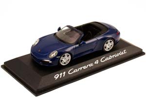 PORSCHE 911 CARRERA 4 CABRIOLET (991) ТЕМНО-СИНИЙ — фото 4