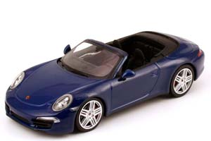 PORSCHE 911 CARRERA 4 CABRIOLET (991) ТЕМНО-СИНИЙ — фото 1