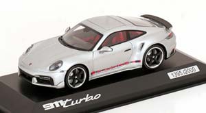 PORSCHE 911 (992) TURBO EXCLUSIVE MANUFAKTUR SILVER