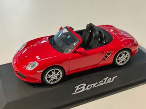 PORSCHE BOXTER S SPIDER 2009 КРАСНЫЙ (БОКС МОЖЕТ ИМЕТЬ ПОТЕРТОСТИ ИЛИ ТРЕЩИНЫ)